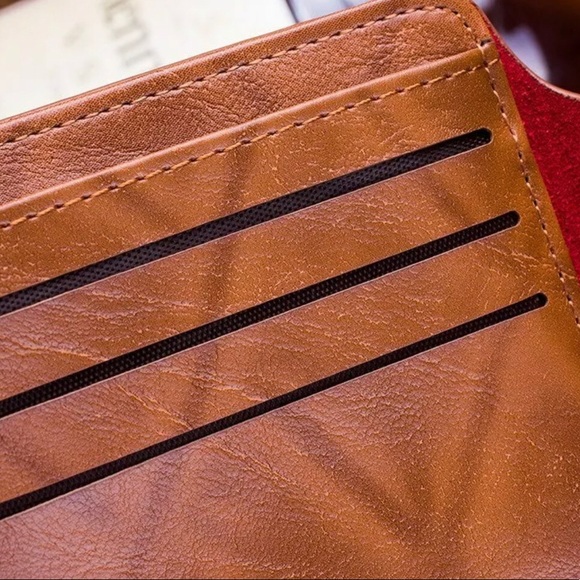 Mens US "$100" Dollar Bill Printed Leather Bifold Wallet Cash Card Holder. - Picture 5 of 5